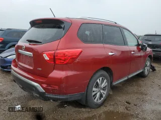 2018 Nissan Pathfinder S with VIN 5N1DR2MM8JC620865, listed as a Copart auction lot 58672415 with 131,647 mi miles and Clean title. Bid and sale history available at DreamBid. Image 3.