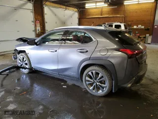 2019 Lexus UX with VIN JTHU9JBH5K2004597, listed as a Copart auction lot 49485153 with 30,512 mi miles. Bid and sale history available at carsss.com. Image 2.