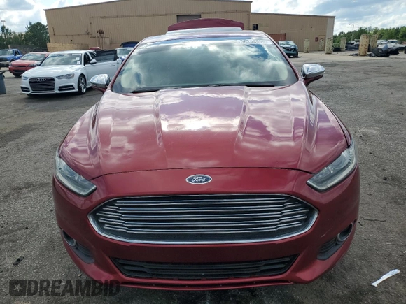 2016 Ford Fusion SE with VIN 3FA6P0H9XGR169578, listed as a Copart auction lot 58254695 with Not provided miles and Salvage title. Bid and sale history available at DreamBid. Image 5.