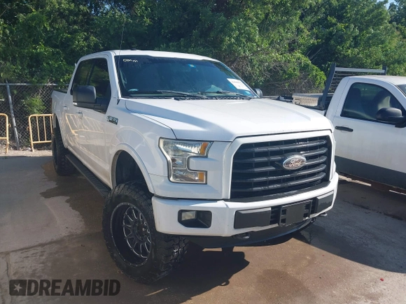 2016 Ford F-150 XLT with VIN 1FTEW1EF8GKE30655, listed as a IAAI auction lot 42509592 with 190,533 mi miles and . Bid and sale history available at DreamBid. Image 1.