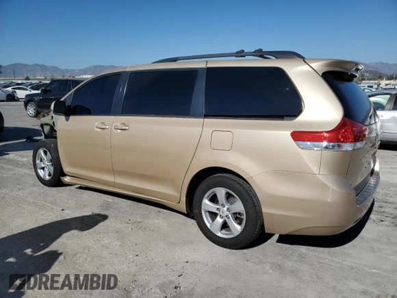 2012 Toyota Sienna LE AAS with VIN 5TDKK3DC1CS200380, listed as a Copart auction lot 46888765 with 78,073 mi miles and Salvage Title. Bid and sale history available at carsss.com. Image 2.