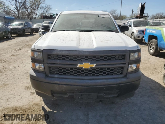2014 Chevrolet Silverado 1500 Work Truck with VIN 1GCNCPEH9EZ397103, listed as a Copart auction lot 50642965 with 59,469 mi miles and Salvage Title. Bid and sale history available at DreamBid. Image 5.