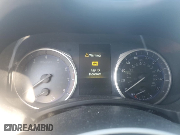 2017 Infiniti Q50 2.0t Premium with VIN JN1CV7AR4HM682795, listed as a Copart auction lot 45130165 with 92,938 mi miles and Salvage Title. Bid and sale history available at carsss.com. Image 9.