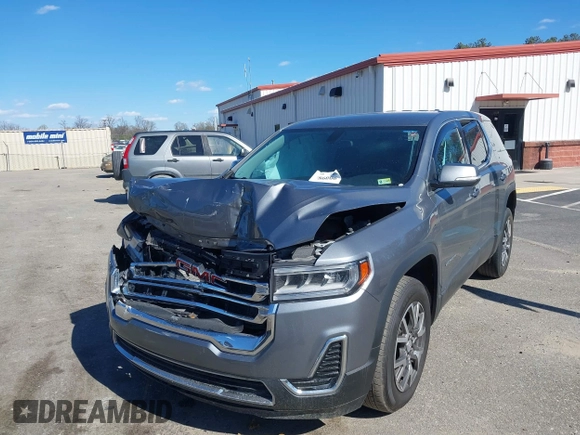 2020 GMC Acadia SLE with VIN 1GKKNKLA4LZ168965, listed as a IAAI auction lot 41786006 with 77,122 mi miles and . Bid and sale history available at carsss.com. Image 6.