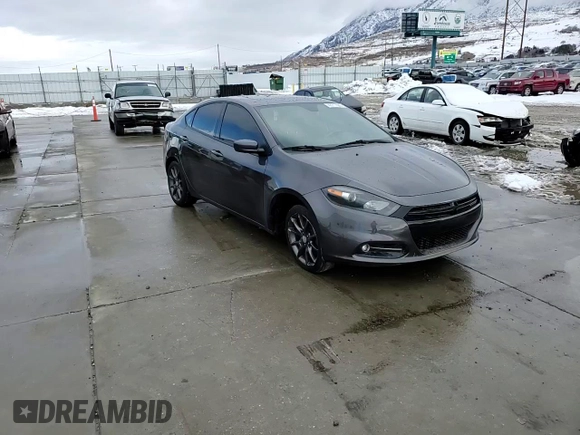 2016 Dodge Dart SXT with VIN 1C3CDFBB9GD607380, listed as a Copart auction lot 45717685 with 88,984 mi miles and Salvage Title. Bid and sale history available at carsss.com. Image 10.