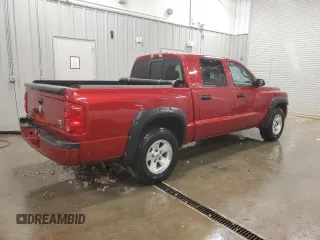2008 Dodge Dakota SLT with VIN 1D7HW48N58S536165, listed as a Copart auction lot 78417274 with 182,048 mi miles and Clean title. Bid and sale history available at DreamBid. Image 3.