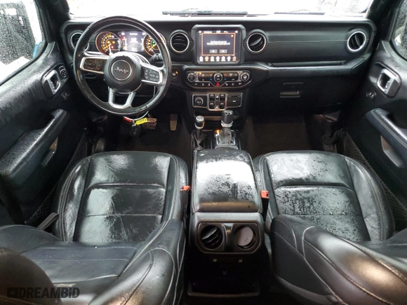 2019 Jeep Wrangler Unlimited Sahara with VIN 1C4HJXEG2KW621223, listed as a Copart auction lot 84233434 with 71,934 mi miles and Salvage Title. Bid and sale history available at carsss.com. Image 8.