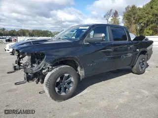 2019 Ram 1500 Rebel with VIN 1C6SRFLT8KN723034, listed as a Copart auction lot 77735094 with 85,336 mi miles and Salvage Title. Bid and sale history available at carsss.com. Image 1.