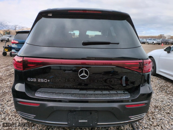 2024 Mercedes-Benz EQB with VIN W1N9M0CB0RN079932, listed as a Copart auction lot 88327345 with 2,265 mi miles and Clean Title. Bid and sale history available at carsss.com. Image 6.