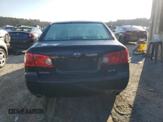 2007 Kia Optima EX with VIN KNAGE124375157960, listed as a Copart auction lot 43616745 with 200,596 mi miles and Clean Title. Bid and sale history available at carsss.com. Image 6.