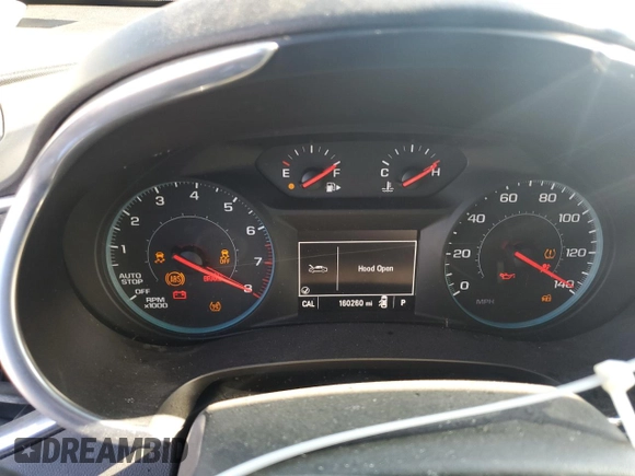 2018 Chevrolet Malibu LT with VIN 1G1ZD5ST9JF184930, listed as a Copart auction lot 56464855 with 160,260 mi miles and Salvage title. Bid and sale history available at DreamBid. Image 9.