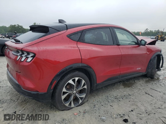 2021 Ford Mustang Mach-E Premium с VIN 3FMTK3R77MMA07017, выставлен на аукционе Copart как лот 58750095 с пробегом 70 327 миль миль и Списание • Salvage title. История ставок и продаж доступна на DreamBid. Изображение 3.