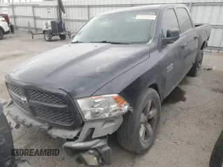 2016 Ram 1500 Express with VIN 1C6RR6KG3GS127664, listed as a Copart auction lot 57878545 with 129,852 mi miles and Salvage title. Bid and sale history available at DreamBid. Image 1.