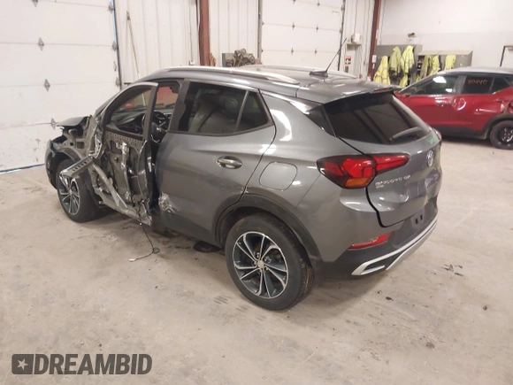 2021 Buick Encore GX Select with VIN KL4MMESL7MB164781, listed as a IAAI auction lot 41847997 with 83,368 mi miles and . Bid and sale history available at DreamBid. Image 3.