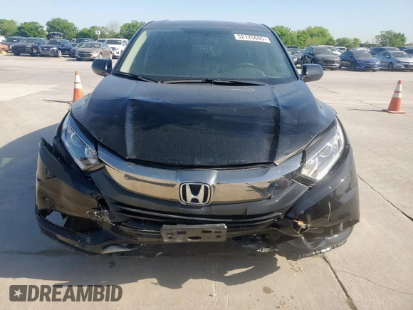 2022 Honda HR-V LX with VIN 3CZRU6H35NM702035, listed as a Copart auction lot 52125695 with Not Provided miles and Salvage Title. Bid and sale history available at carsss.com. Image 5.