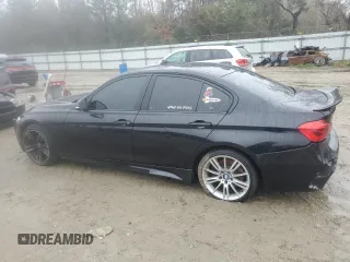 2017 BMW 3 Series 340i with VIN WBA8B3G34HNU35808, listed as a Copart auction lot 83197504 with 133,232 mi miles and Salvage Title. Bid and sale history available at DreamBid. Image 2.