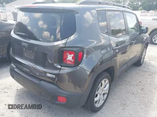 2018 Jeep Renegade Latitude with VIN ZACCJABB6JPJ47186, listed as a IAAI auction lot 42566363 with 182,404 mi miles and . Bid and sale history available at DreamBid. Image 4.