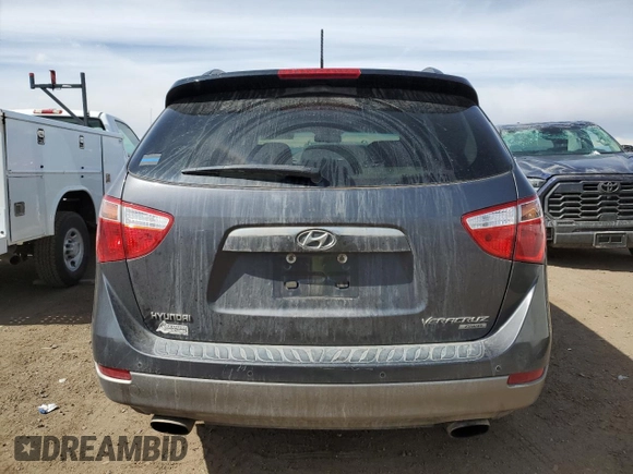 2011 Hyundai Veracruz GLS with VIN KM8NUDCC0BU143190, listed as a Copart auction lot 49871095 with 132,224 mi miles and Clean Title. Bid and sale history available at DreamBid. Image 6.