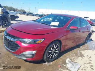 2020 Chevrolet Malibu RS with VIN 1G1ZG5ST4LF116626, listed as a IAAI auction lot 41379655 with 67,375 mi miles. Bid and sale history available at carsss.com. Image 2.