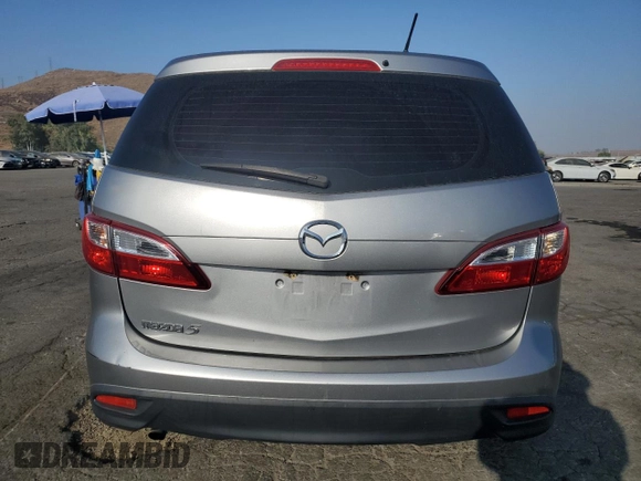 2014 Mazda 5 Sport with VIN JM1CW2BL4E0177429, listed as a Copart auction lot 69532404 with 36,505 mi miles and Salvage Title. Bid and sale history available at DreamBid. Image 6.