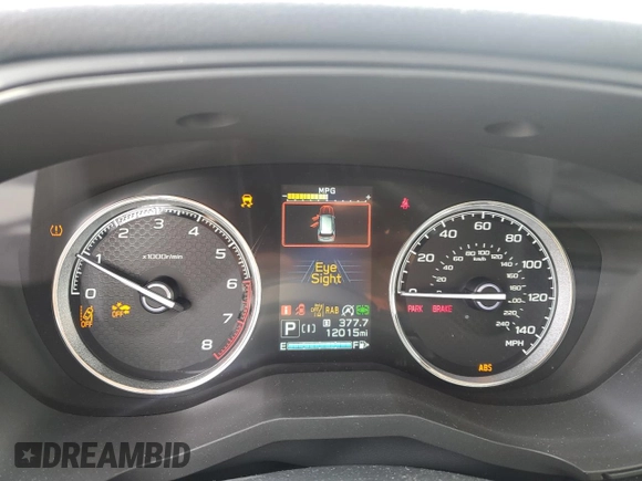 2023 Subaru Forester Touring with VIN JF2SKARC4PH492888, listed as a Copart auction lot 58743735 with 12,015 mi miles and Salvage title. Bid and sale history available at DreamBid. Image 9.