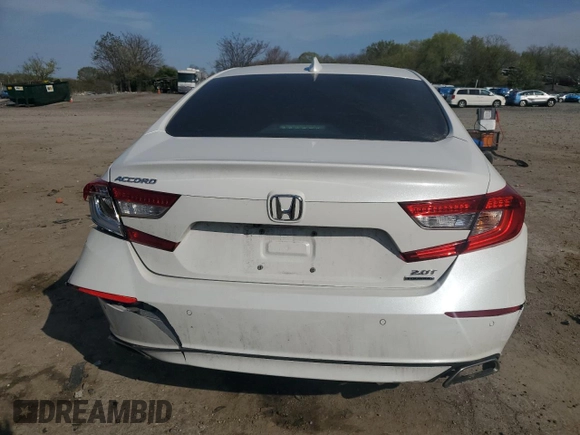 2018 Honda Accord Touring with VIN 1HGCV2F90JA014977, listed as a Copart auction lot 52817165 with 117,928 mi miles and Salvage title. Bid and sale history available at DreamBid. Image 6.