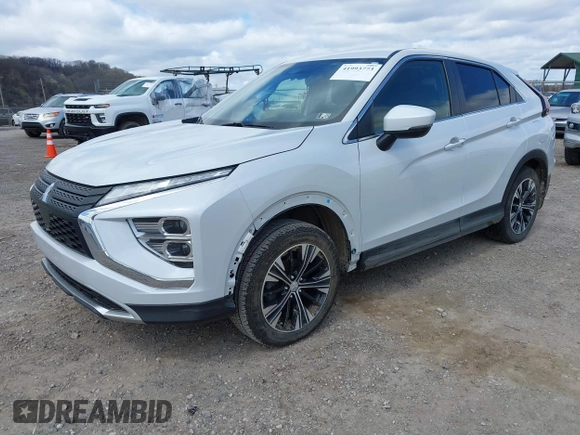 2022 Mitsubishi Eclipse Cross SE with VIN JA4ATWAA8NZ003912, listed as a IAAI auction lot 41993773 with 64,311 mi miles and . Bid and sale history available at DreamBid. Image 2.
