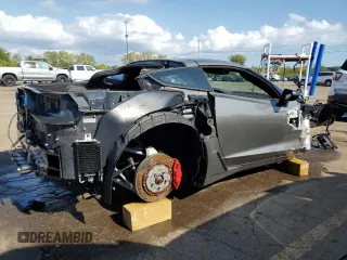 2015 Chevrolet Corvette Z06 2LZ with VIN 1G1YR2D69F5600250, listed as a Copart auction lot 71712644 with 0 mi miles and Non Repairable. Bid and sale history available at carsss.com. Image 3.