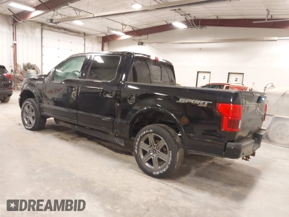 2020 Ford F-150 XL with VIN 1FTEW1E56LKF25622, listed as a IAAI auction lot 41773855 with 55,044 mi miles and . Bid and sale history available at DreamBid. Image 3.