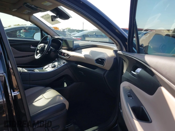 2023 Hyundai Santa Fe SEL with VIN 5NMS3DAJ6PH574739, listed as a IAAI auction lot 41968323 with 17,123 mi miles and . Bid and sale history available at DreamBid. Image 5.