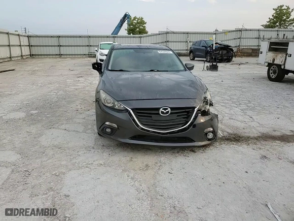 2015 Mazda Mazda3 i Grand Touring with VIN JM1BM1W76F1267427, listed as a Copart auction lot 64558524 with NaN miles and Salvage Title. Bid and sale history available at carsss.com. Image 11.