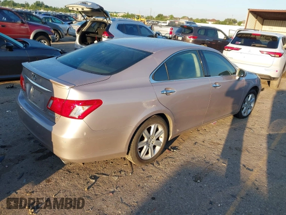 2009 Lexus ES 330 with VIN JTHBJ46G892297763, listed as a IAAI auction lot 42236610 with 144,025 mi miles and . Bid and sale history available at DreamBid. Image 4.