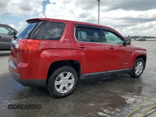 2014 GMC Terrain SLE with VIN 2GKALMEK1E6167709, listed as a Copart auction lot 54376345 with 121,068 mi miles and Salvage Title. Bid and sale history available at carsss.com. Image 3.
