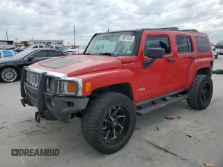 2006 Hummer H3 with VIN 5GTDN136668151694, listed as a Copart auction lot 89074335 with 221,011 mi miles and Clean Title. Bid and sale history available at DreamBid. Image 1.