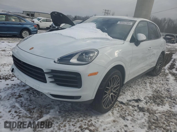 2023 Porsche Cayenne with VIN WP1AA2AY0PDA01250, listed as a Copart auction lot 85952904 with 17,752 mi miles and Salvage title. Bid and sale history available at DreamBid. Image 1.