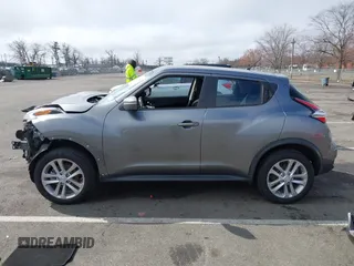 2015 Nissan Juke SV with VIN JN8AF5MVXFT553675, listed as a IAAI auction lot 41815944 with 100,000 mi miles and . Bid and sale history available at DreamBid. Image 15.