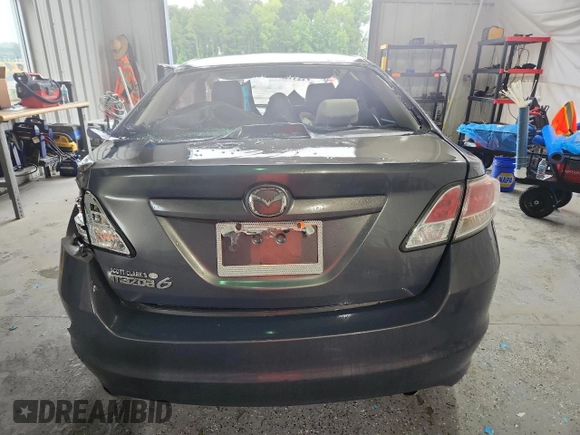 2010 Mazda 6 i Touring with VIN 1YVHZ8CH4A5M28239, listed as a Copart auction lot 59686515 with Not provided miles and Salvage title. Bid and sale history available at DreamBid. Image 6.