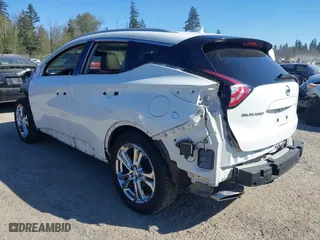 2017 Nissan Murano SL with VIN 5N1AZ2MH0HN122583, listed as a IAAI auction lot 42053788 with 56,281 mi miles. Bid and sale history available at carsss.com. Image 3.