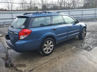 2008 Subaru Outback i z VIN 4S4BP61C887346778, wystawiony jako Copart lot #80779914 z przebiegiem 130 014 mil mil oraz Szkoda całkowita • Salvage title. Historia ofert i sprzedaży dostępna na DreamBid. Obrazek 3.
