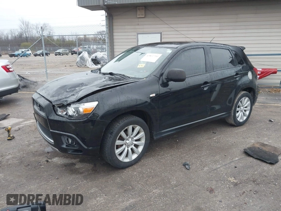 2011 Mitsubishi Outlander Sport SE with VIN JA4AP4AU6BZ012199, listed as a IAAI auction lot 40861700 with 125,016 mi miles. Bid and sale history available at carsss.com. Image 17.