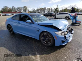 2016 BMW M4 with VIN WBS3R9C54GK337213, listed as a Copart auction lot 37490963 with 56,327 mi miles. Bid and sale history available at carsss.com. Image 4.