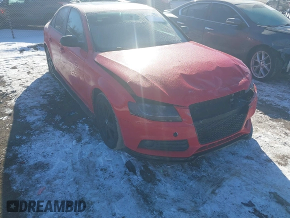 2010 Audi A4 2.0T Premium with VIN WAUBFAFL3AN011400, listed as a IAAI auction lot 41635505 with 133,293 mi miles. Bid and sale history available at carsss.com. Image 6.