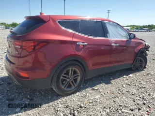 2017 Hyundai Santa Fe 2.4L with VIN 5XYZT3LB6HG491077, listed as a Copart auction lot 56378895 with Not provided miles and Salvage title. Bid and sale history available at DreamBid. Image 3.