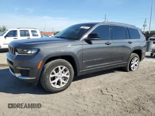 2022 Jeep Grand Cherokee Limited z VIN 1C4RJJBG1N8631644, wystawiony jako Copart lot #42949115 z przebiegiem 46 812 mil mil oraz Szkoda całkowita • Salvage title. Historia ofert i sprzedaży dostępna na DreamBid. Obrazek 1.