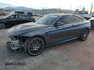 2017 BMW M4 with VIN WBS3R9C58HK708973, listed as a Copart auction lot 74006423 with 79,844 mi miles. Bid and sale history available at carsss.com. Image 1.
