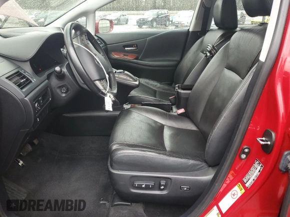 2010 Lexus HS 250h with VIN JTHBB1BA7A2015288, listed as a Copart auction lot 47601955 with 129,392 mi miles and Salvage Title. Bid and sale history available at DreamBid. Image 7.