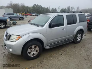 2008 Nissan Pathfinder S with VIN 5N1AR18U28C619289, listed as a Copart auction lot 84947144 with 237,218 mi miles and Clean Title. Bid and sale history available at carsss.com. Image 1.