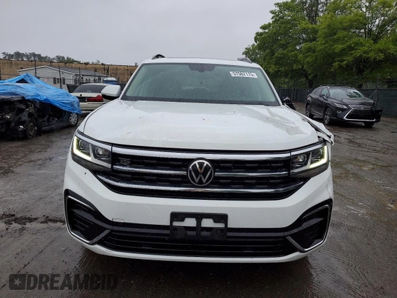2021 Volkswagen Atlas SE with VIN 1V2RR2CA7MC611353, listed as a Copart auction lot 57562115 with 91,619 mi miles and Salvage title. Bid and sale history available at DreamBid. Image 5.