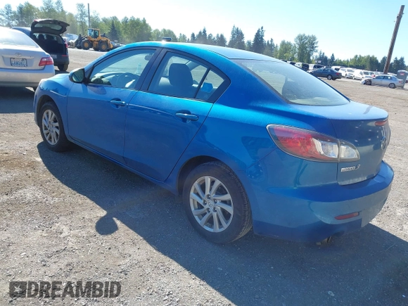 2012 Mazda 3 i Touring with VIN JM1BL1V77C1640555, listed as a IAAI auction lot 42180402 with 87,032 mi miles and . Bid and sale history available at DreamBid. Image 3.