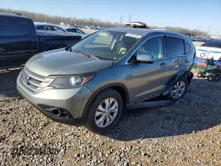 2012 Honda CR-V EX-L with VIN JHLRM4H77CC015850, listed as a Copart auction lot 49339165 with 112,422 mi miles and Salvage Title. Bid and sale history available at carsss.com. Image 1.
